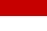 Bandera de Indonesia enlazando a un sitio web que explica los mandamientos de Dios en indonesio.  