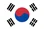 Bandera de Corea del Sur que enlaza a un sitio web que explica los mandamientos de Dios en coreano.
